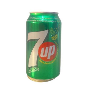 7Up lemon soda can 355ml