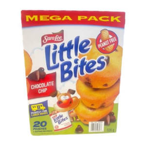 Little Bites Chocolate Chip Muffins 20 pouches 936g