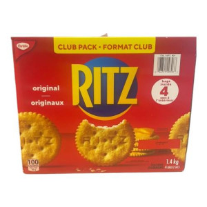 Ritz Original Snacking Crackers 1.4kg 4bags