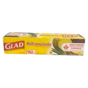 Glad ClingWrap Plastic Wrap Roll 152m